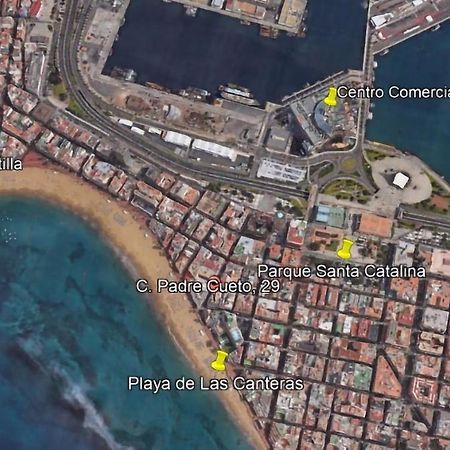 Flatguest Blue Sea - Canteras Beach - Balcony 라스팔마스 외부 사진